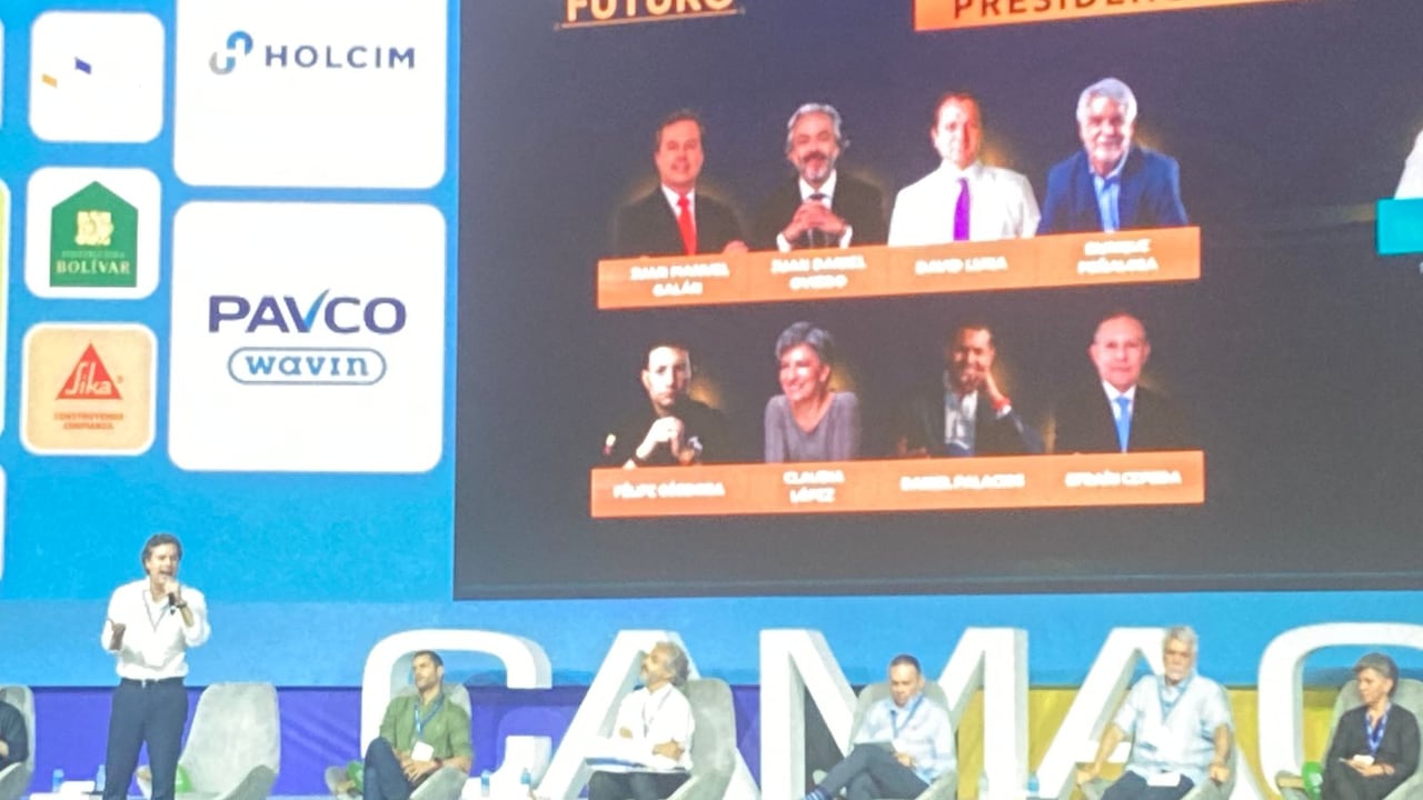 Precandidatos presidenciales en congreso de Camacol, en Barranquilla