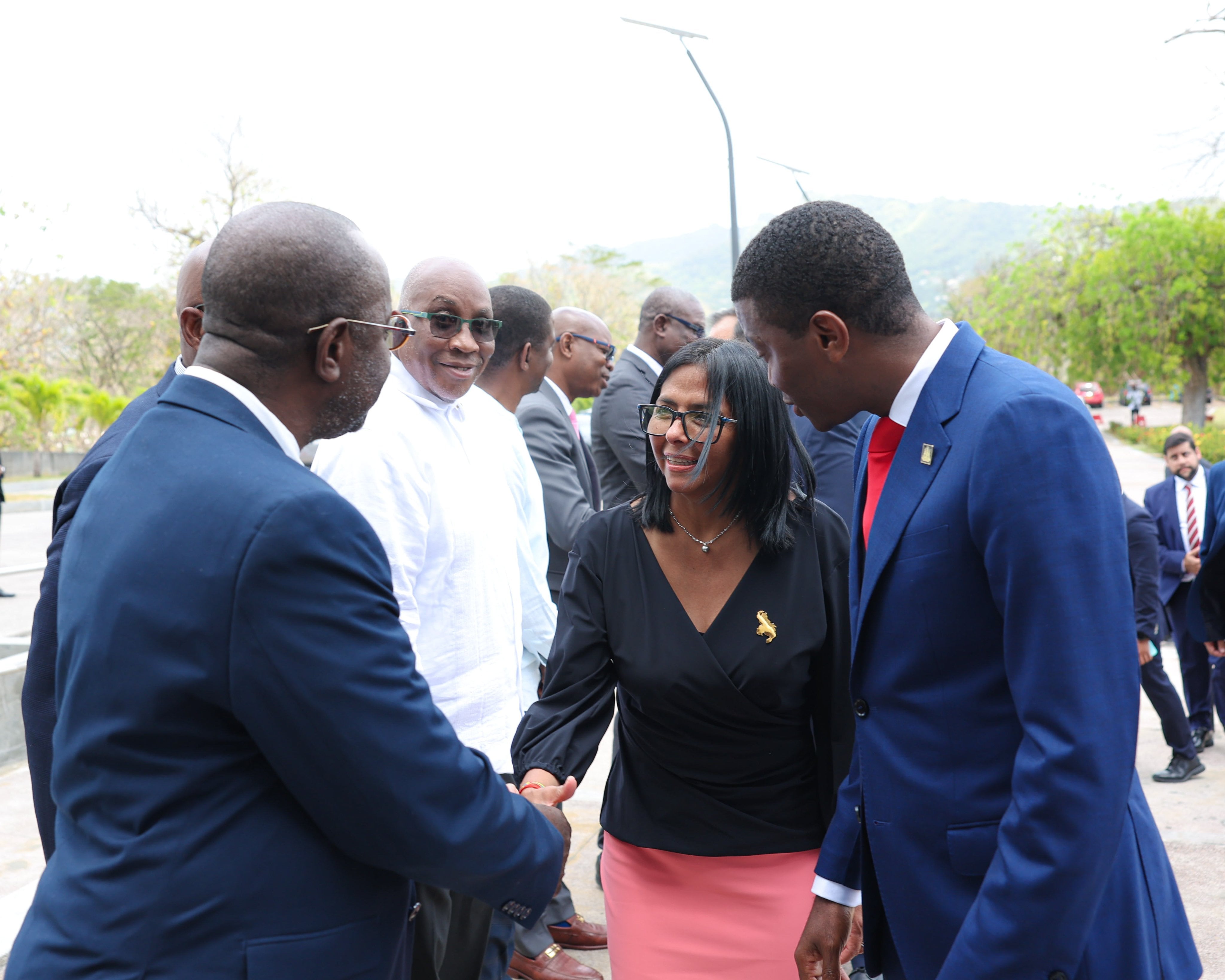 Delcy Rodríguez visitó Granada.