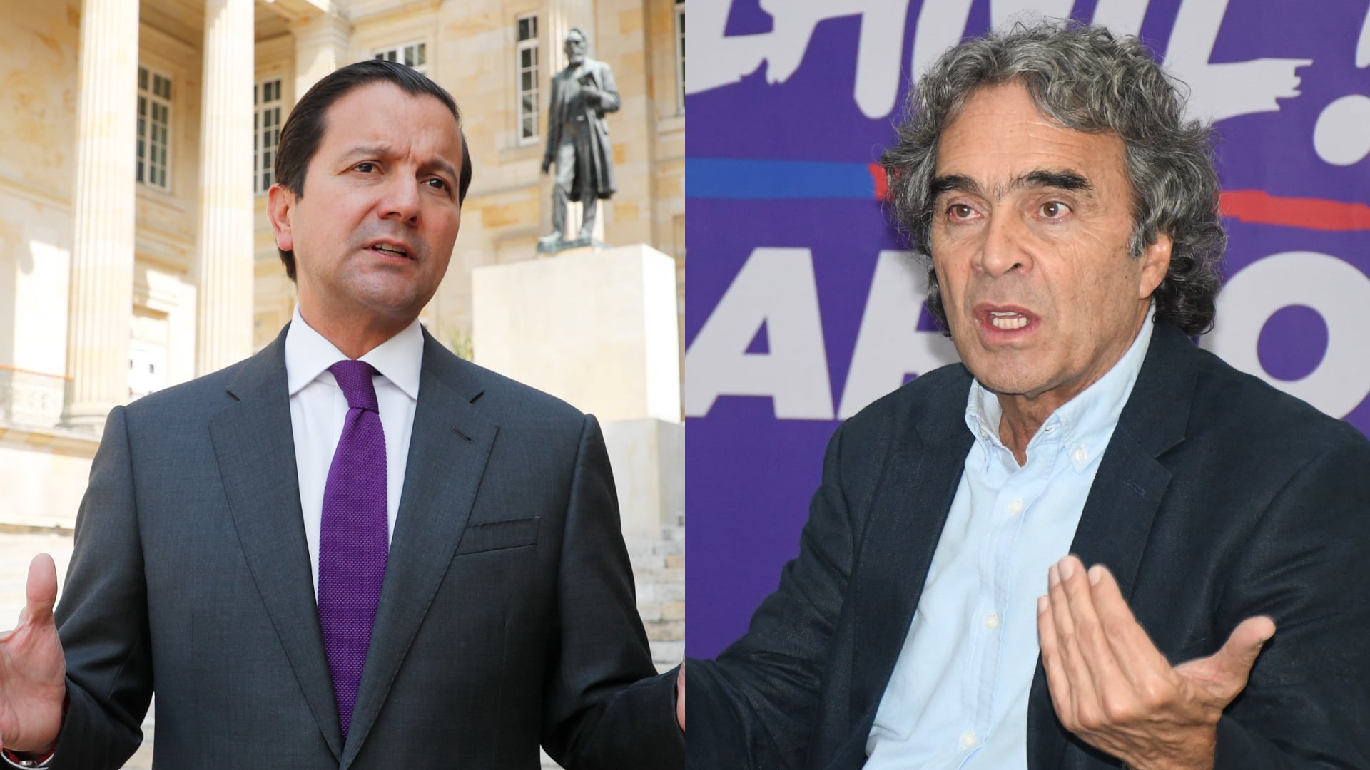 David Luna y Sergio Fajardo