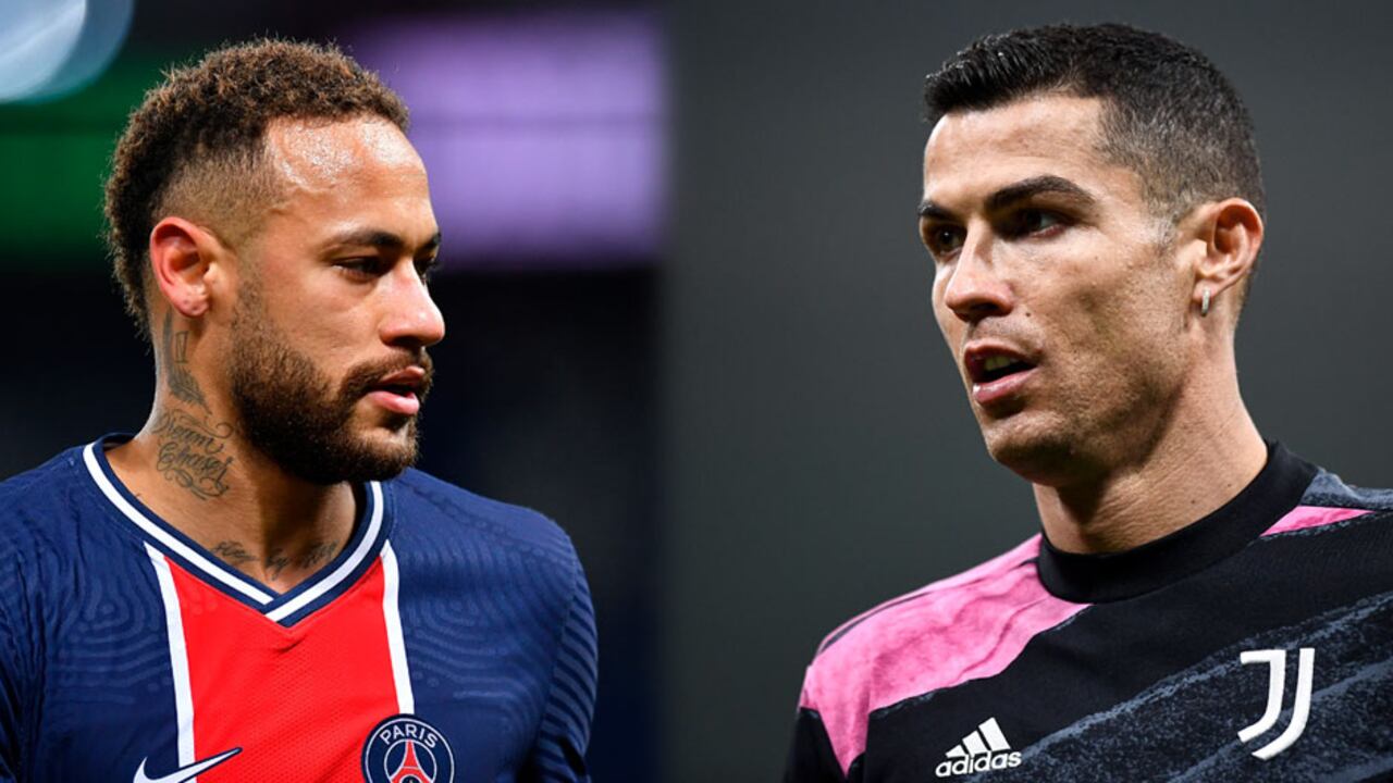 Neymar y Cristiano Ronaldo