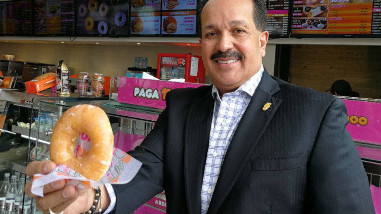 Foto: Dunkin Donut. Russell Pagán, vicepresidente para América Latina y el Caribe.