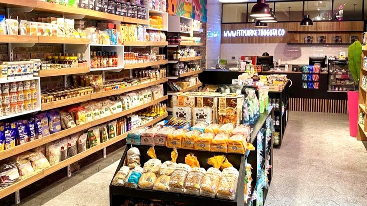 Las tiendas saludables son cada vez más comunes en Colombia.