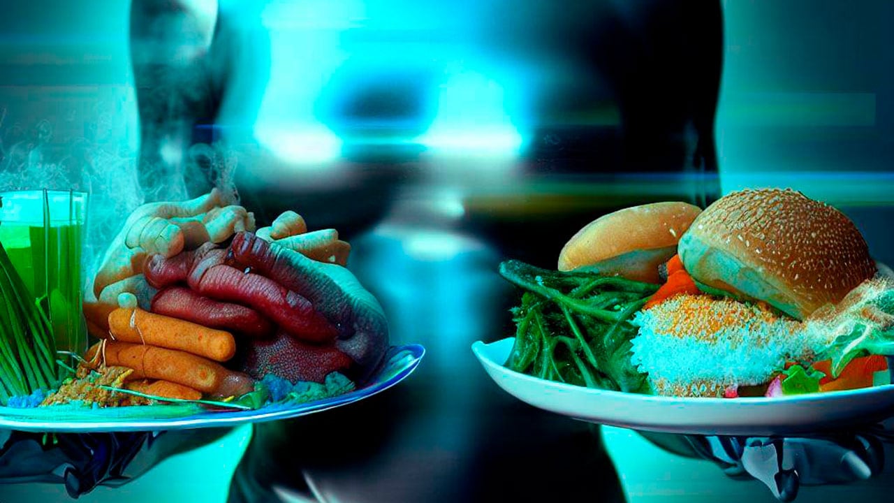 ChatGPT lanzó un pronóstico de cómo será la comida que los humanos consumirán en el año 2050.