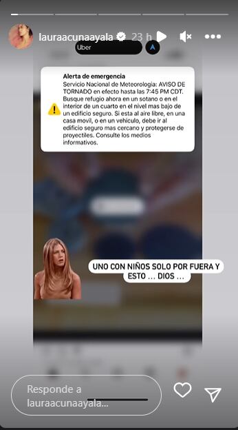 Foto: Instagram @lauraacunaayala.