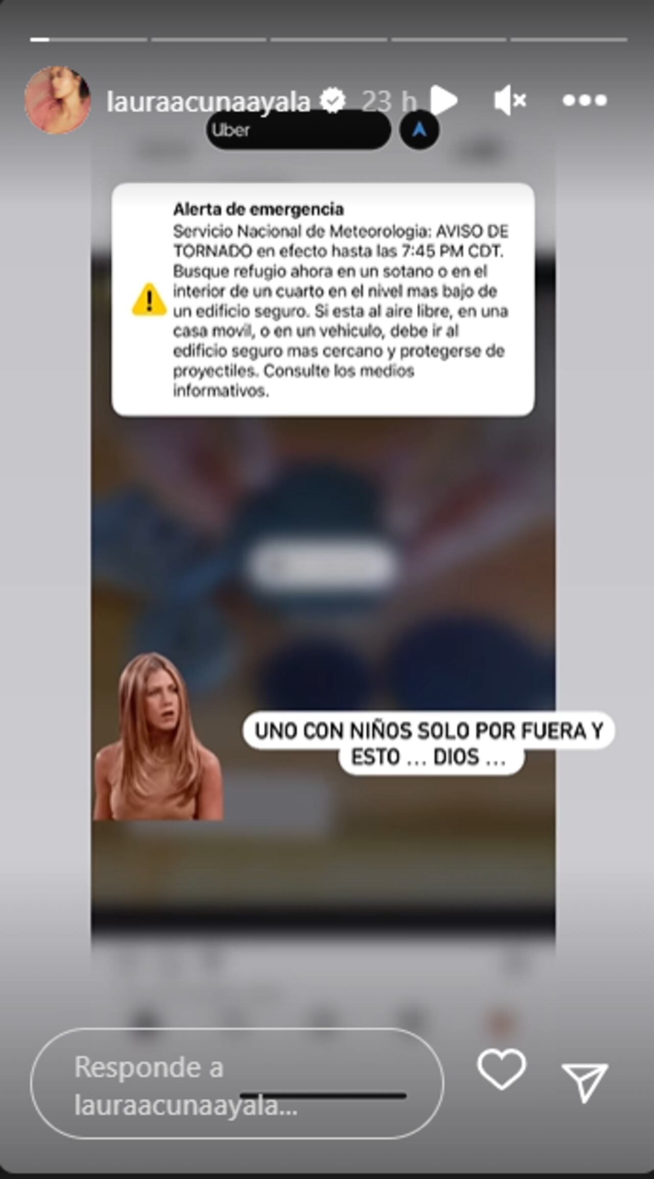 Foto: Instagram @lauraacunaayala.