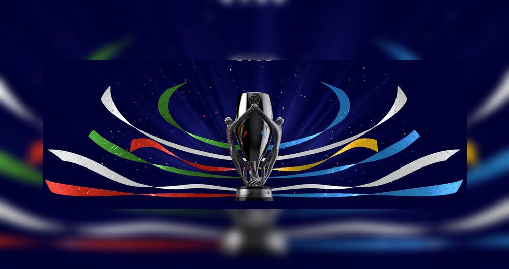 El trofeo oficial de la 'Finalissima'