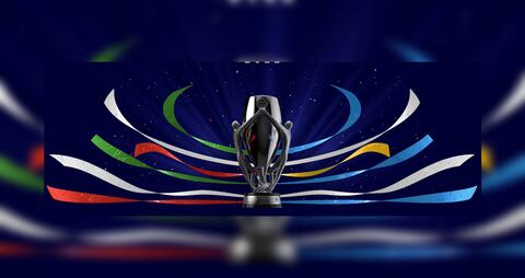 El trofeo oficial de la 'Finalissima'