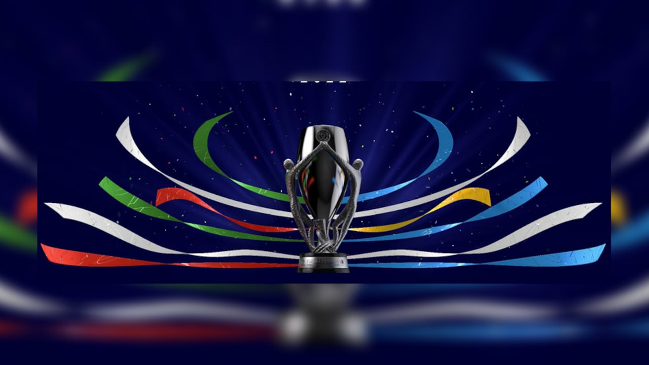 El trofeo oficial de la 'Finalissima'