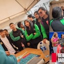 Más de 200 aprendices del SENA y habitantes de Barrios Unidos participaron en una jornada de integración para conocer los avances y el funcionamiento de la Línea 1 del Metro de Bogotá.