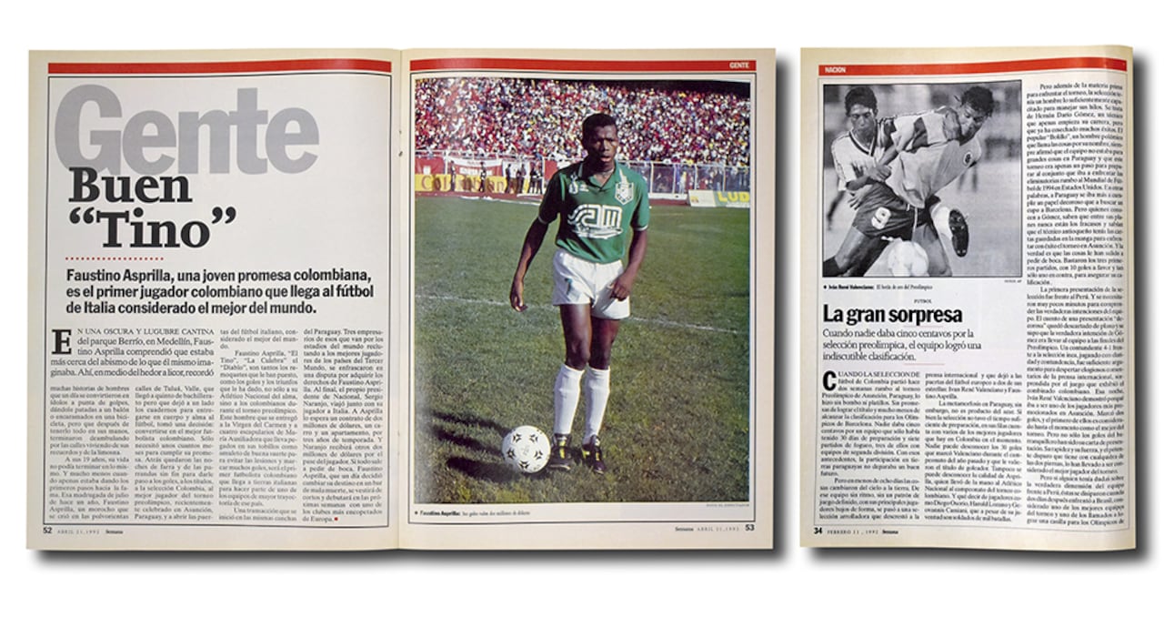 Faustino Asprilla puso a todo el país a madrugar los domingos para ver los partidos del Parma, primer equipo con millones de hinchas colombianos.