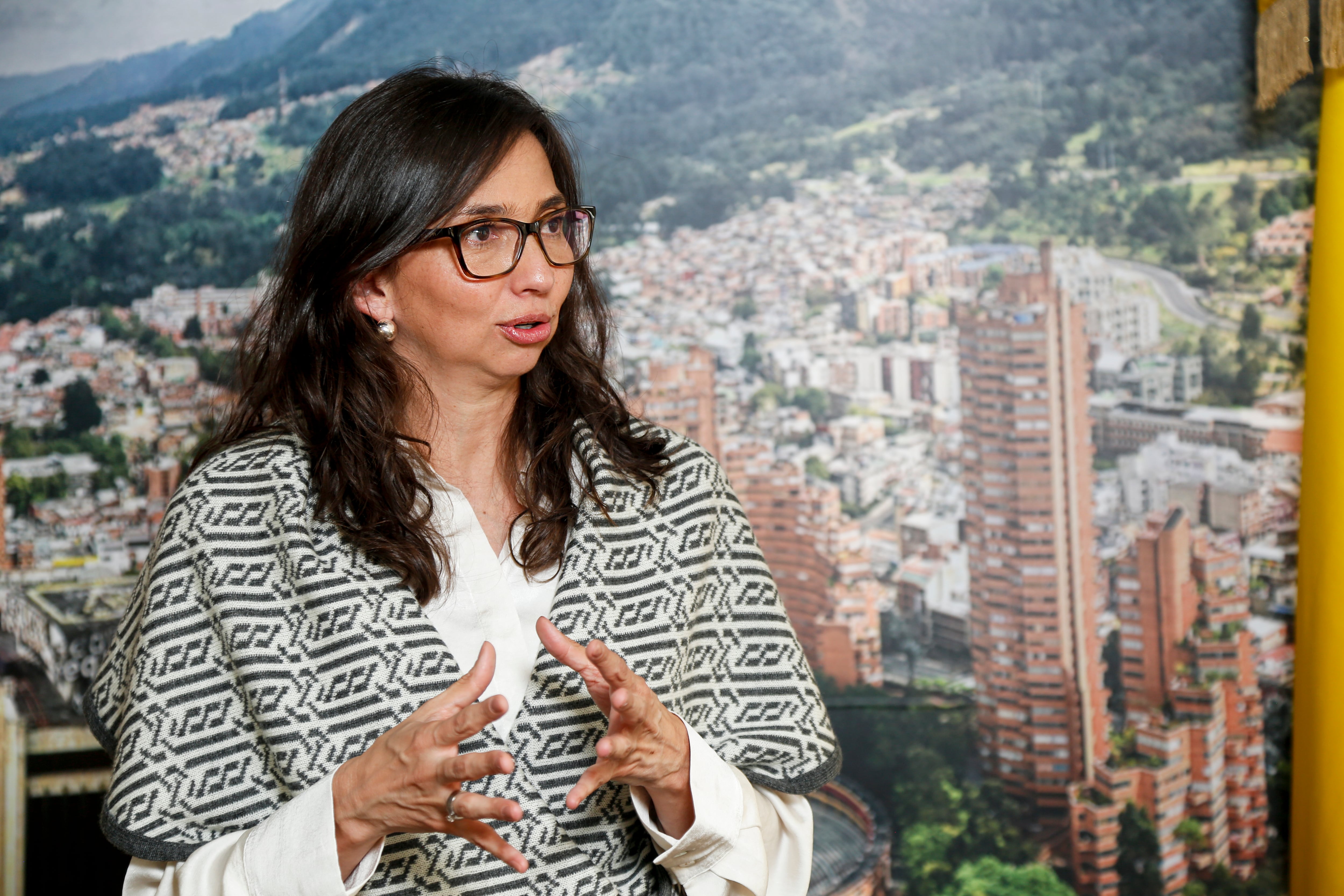 Ana María Cadena, secretaria de Hacienda de Bogotá. Foto: Juan Sebastián Cruz Ruiz/Semana