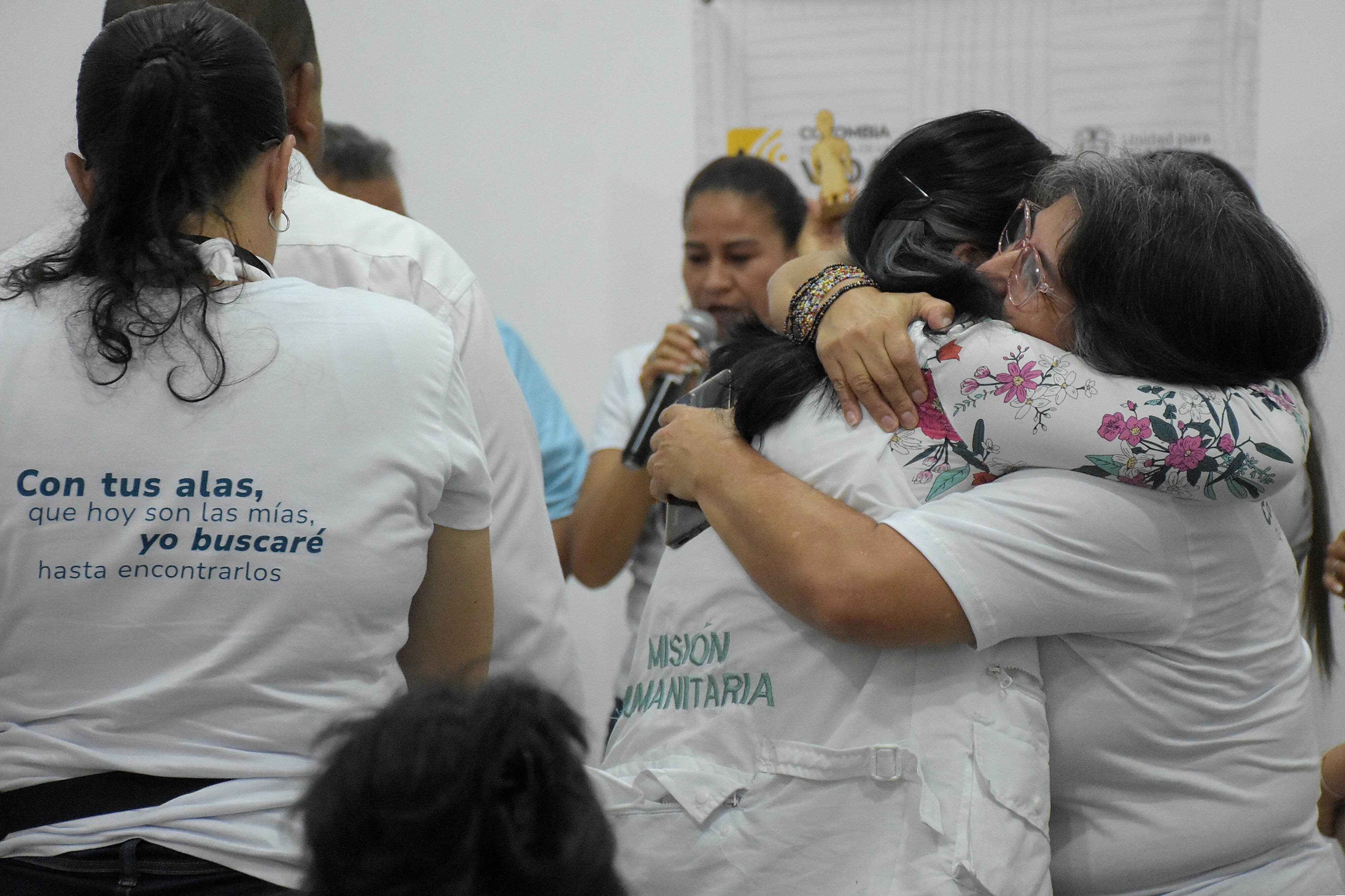 Encuentro Nacional de representantes en las mesas departamentales del hecho de desaparición forzada, denominado ‘Con tus alas que son las mías, yo buscaré hasta encontrarlos’.