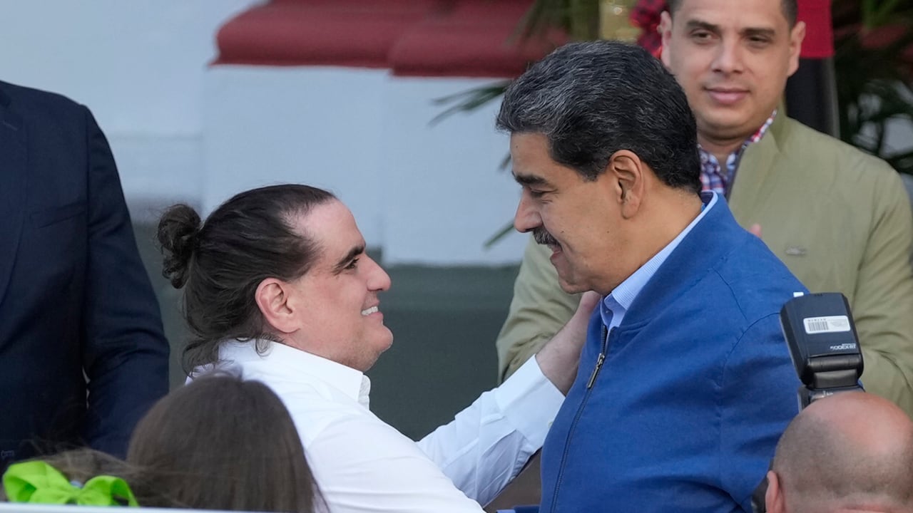 Nicolás Maduro y Álex Saab.