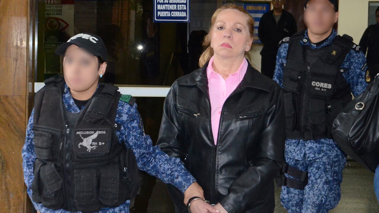 Las pruebas obran en contra de la exrectora, quien se encuentra en la cárcel El Buen Pastor en Bogotá.