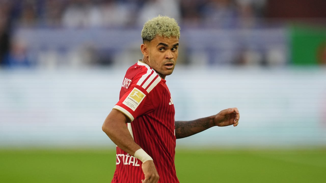 Luis Díaz contra el Schalke 04.