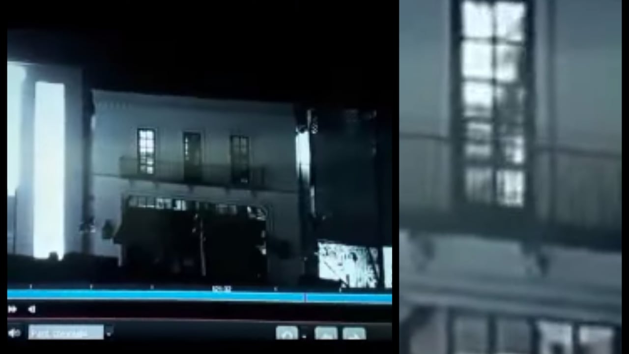 En el video se observa la sombra de un supuesto fantasma. El material ha motivado diversas opiniones en redes sociales.