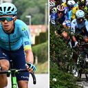 Harold Tejada, Nairo Quintana y Einer Rubio en la Vuelta a España 2024