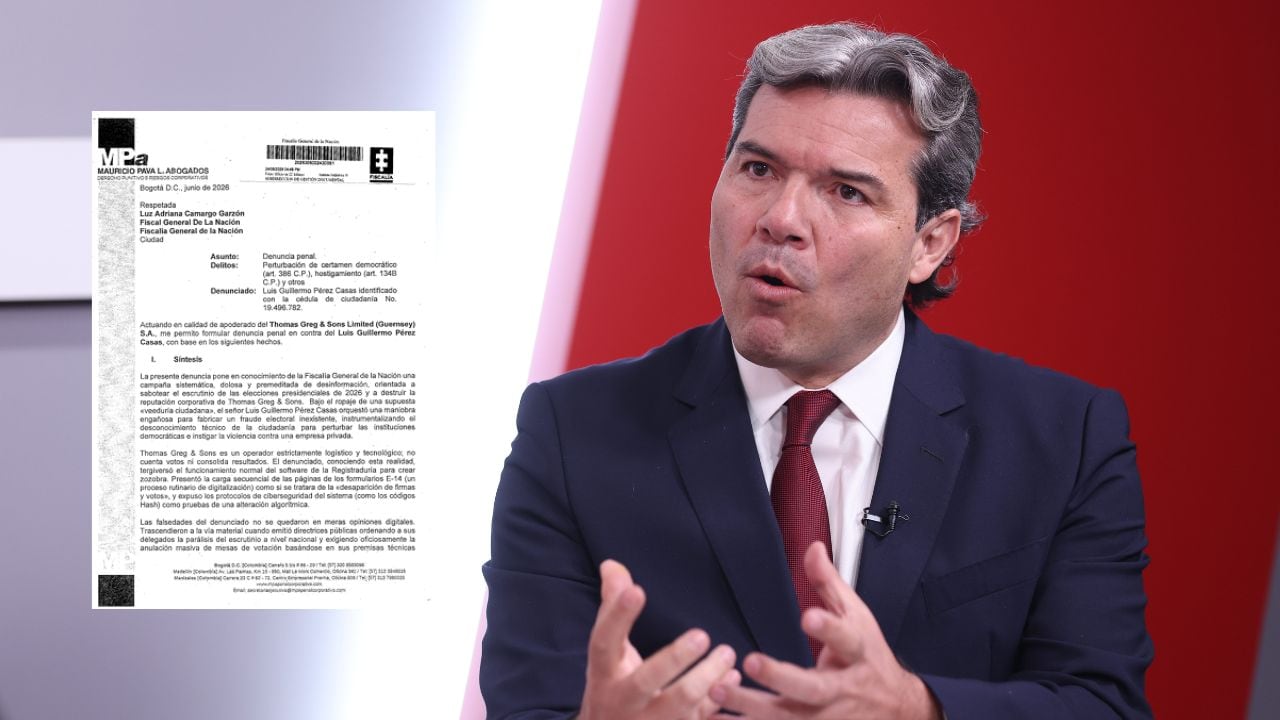 Mauricio Pava es el abogado de Thomas Greg & Sons.