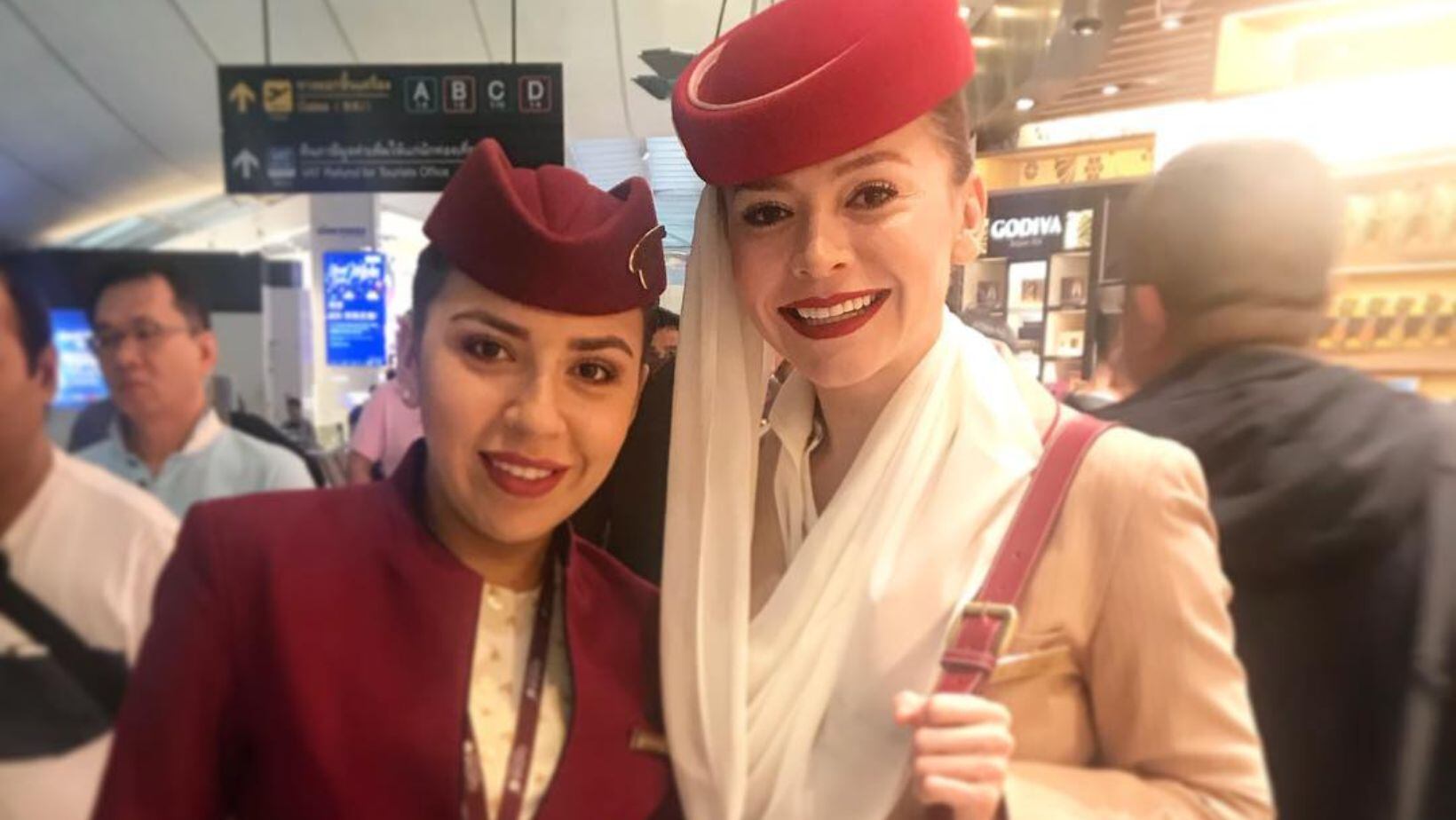 Alison Ángel, azafata colombiana a la que le cambió la vida con su trabajo en la aerolínea Emirates; ahora habla cuatro idiomas