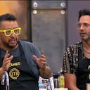 Franko y Alejandro Estrada en MasterChef