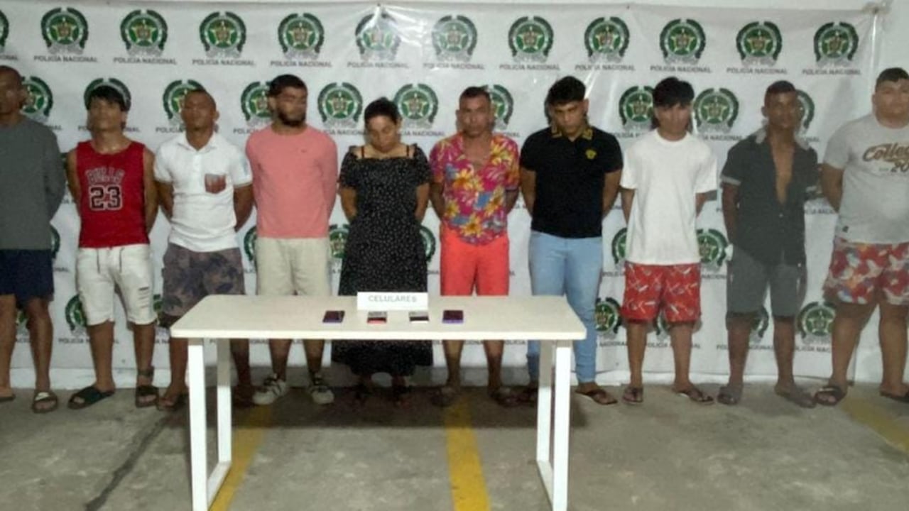 12 personas capturadas en el Atlántico por estar relacionadas a estructuras criminales.
