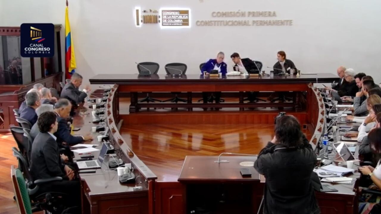 La Comisión Primera Senado realizó una sesión para analizar el estado de avance y las condiciones para el cierre jurídico del conflicto armado en el marco de la JEP.