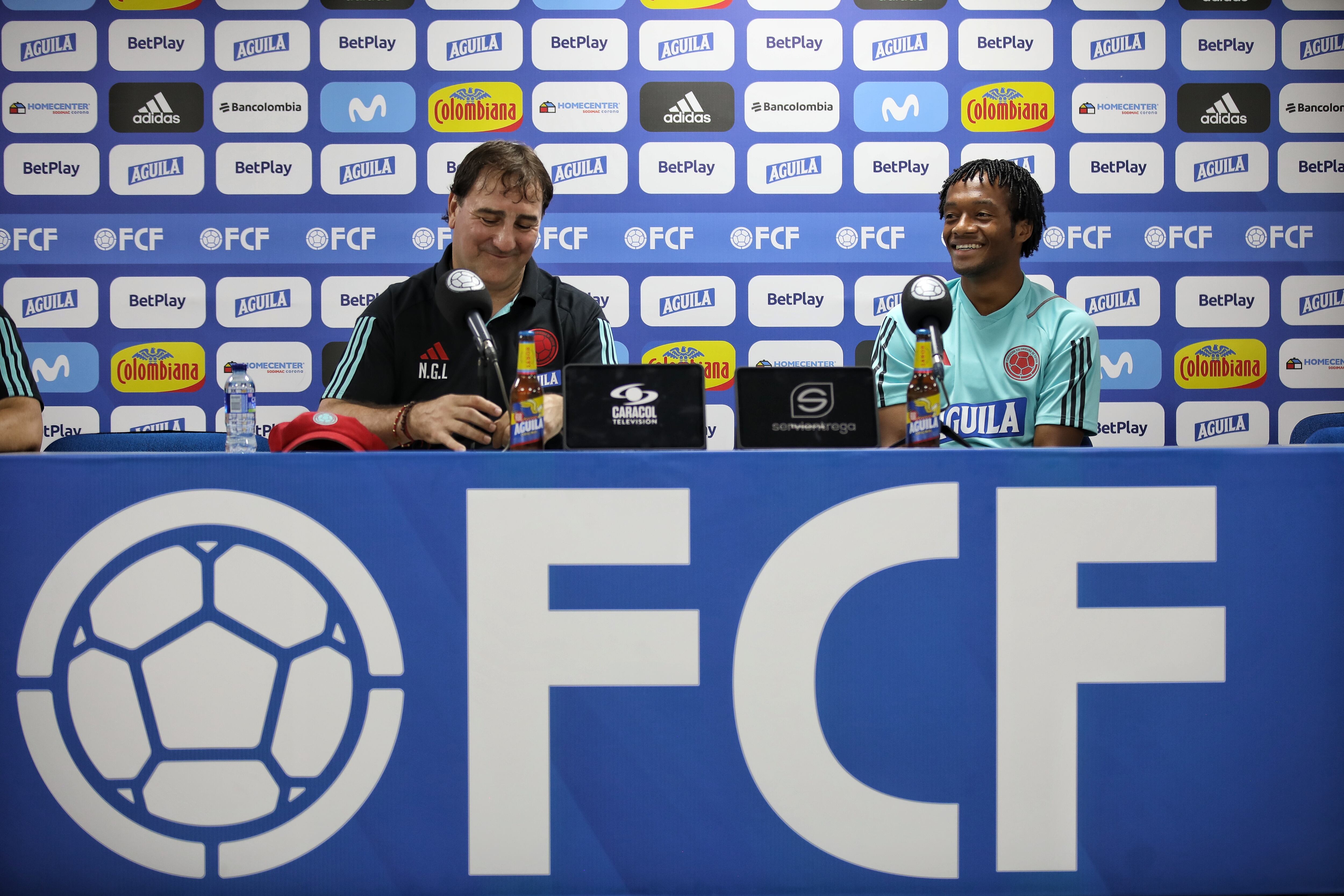 Selección Colombia, entrenamiento rueda prensa
Juan Guillermo Cuadrado