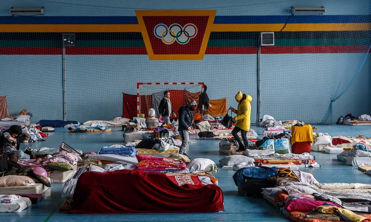 El peligro del tráfico de personas en casos de refugiados Foto.