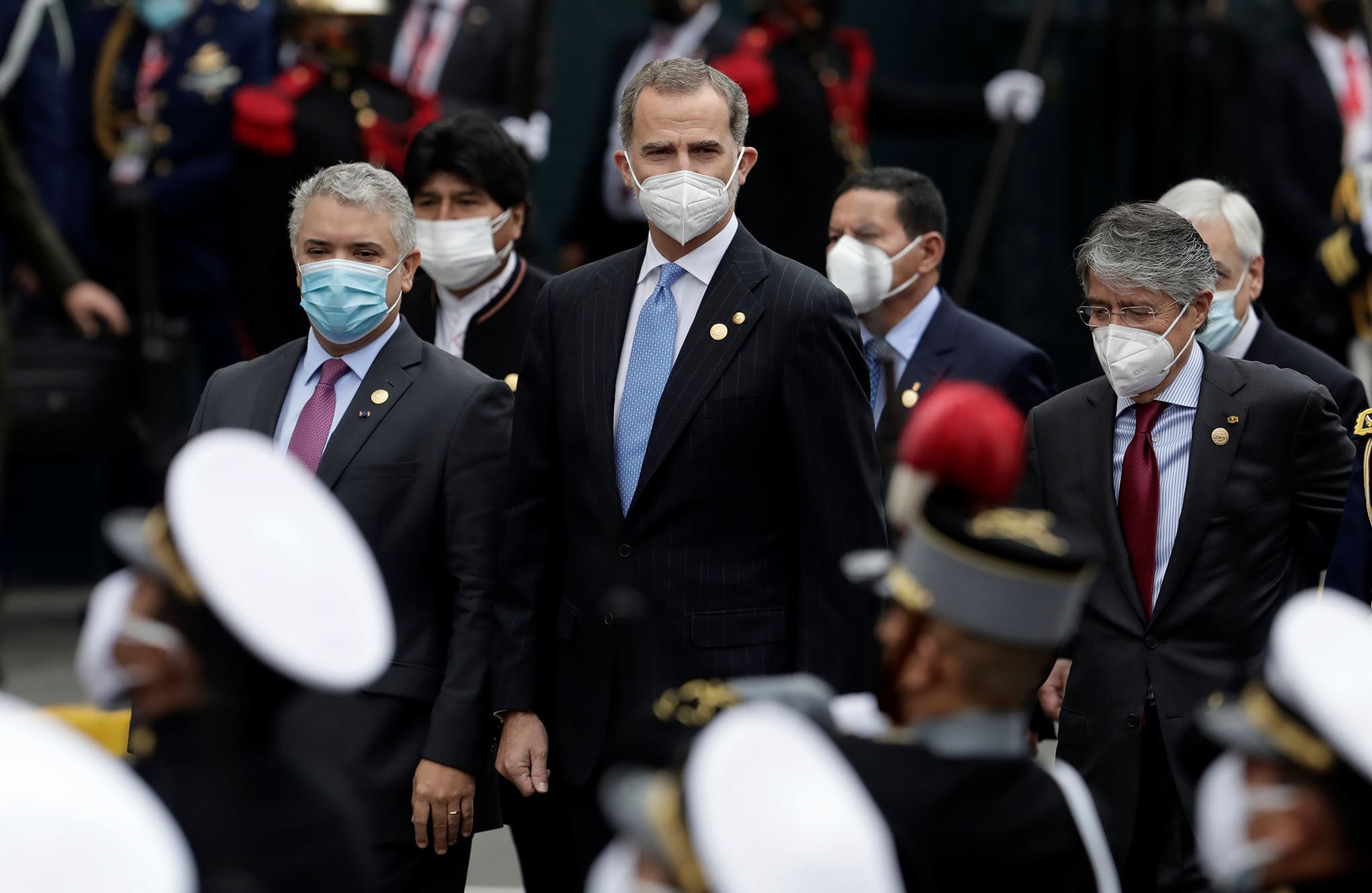 Toma de posesión de Pedro Castillo como presidente de Perú.