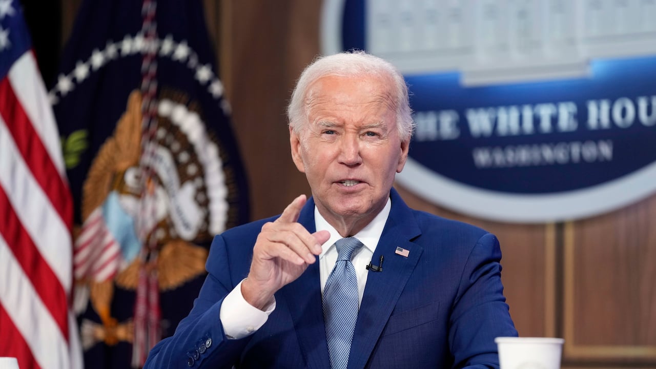 Joe Biden advierte de los riesgos del huracán Milton.