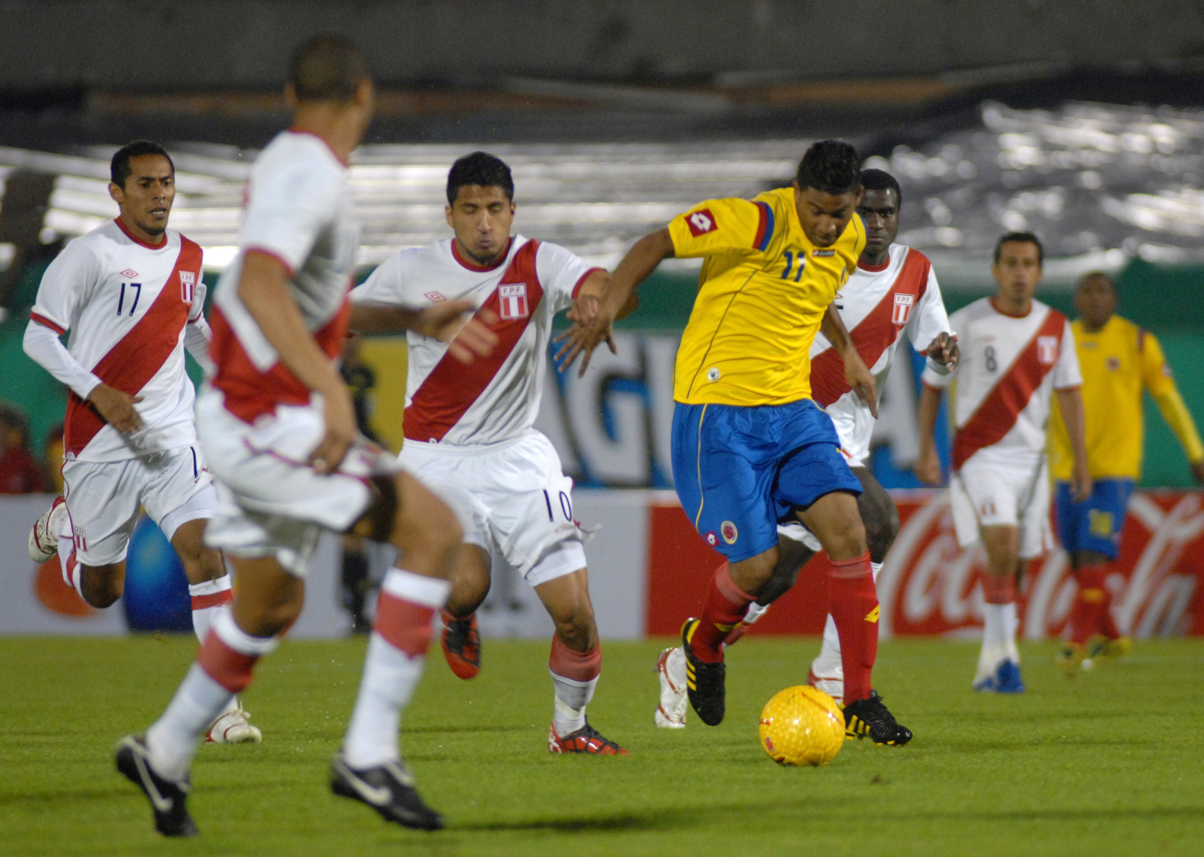 Christian Marrugo durante un amistoso con Colombia