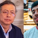 Presidente Gustavo Petro y el streamer WestCol.