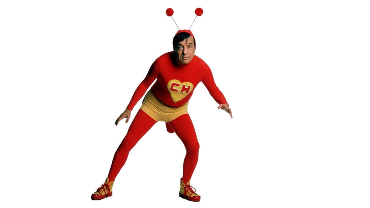 El Chapulín Colorado, uno de los personajes icónicos de Roberto Gómez Bolaños, 'Chespirito'.