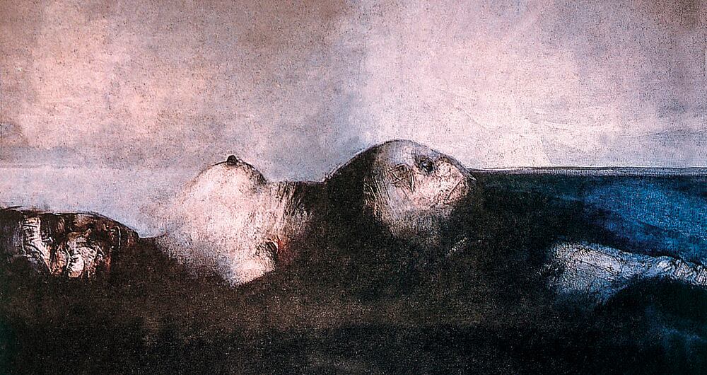 Obregón pintó Violencia en 1962. La obra es considerada el símbolo por excelencia del horror nacional. 