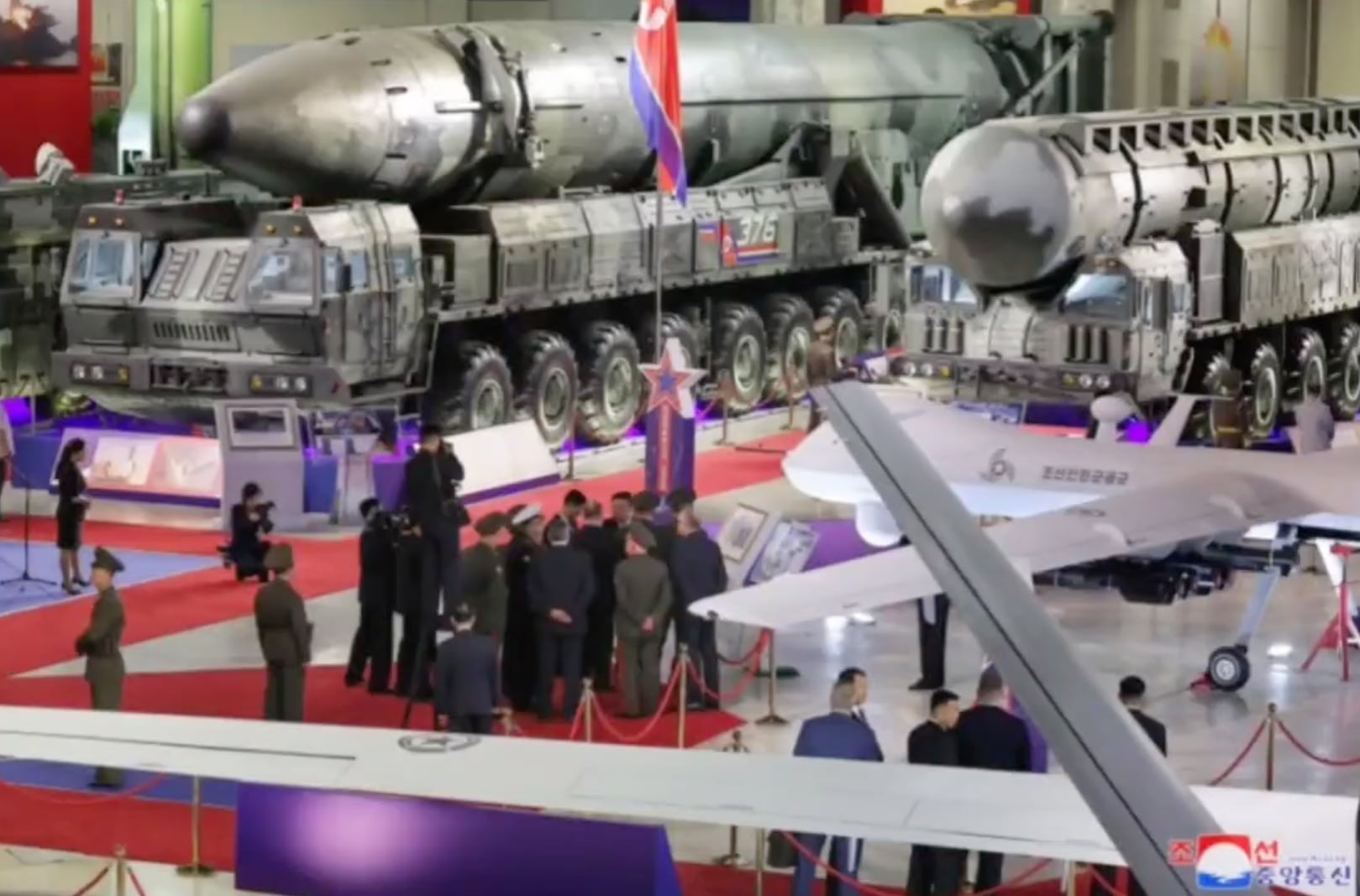 El ministro de defensa ruso fue uno de los invitados de Cora del Norte a la Weaponry Exhibition-2023.