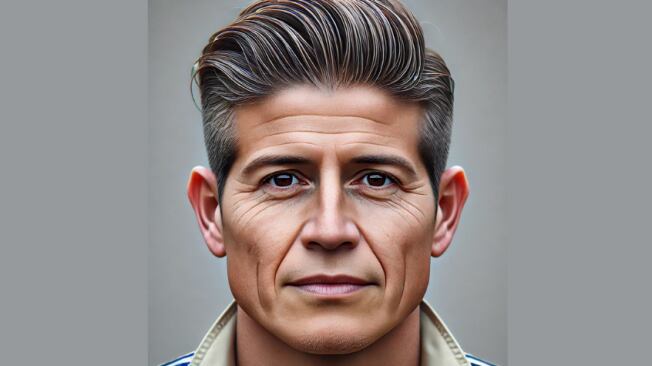 James Rodríguez según la IA.