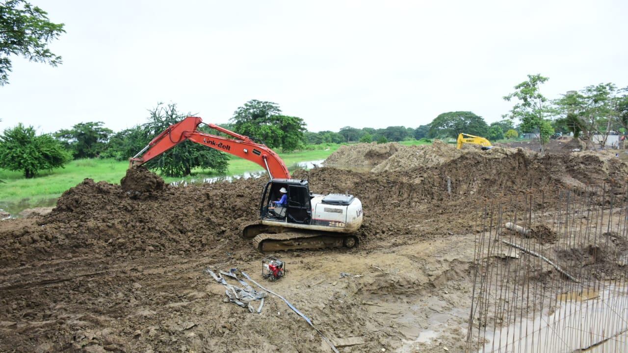 Estas son las obras que se realizan en el municipio de Santa Lucía en Atlántico