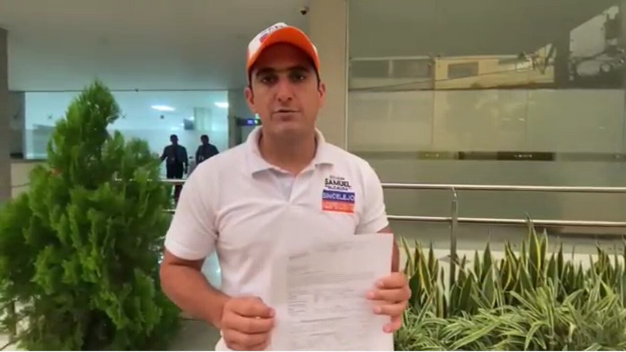 Samuel Álvarez, precandidato a la alcaldía de Sincelejo.