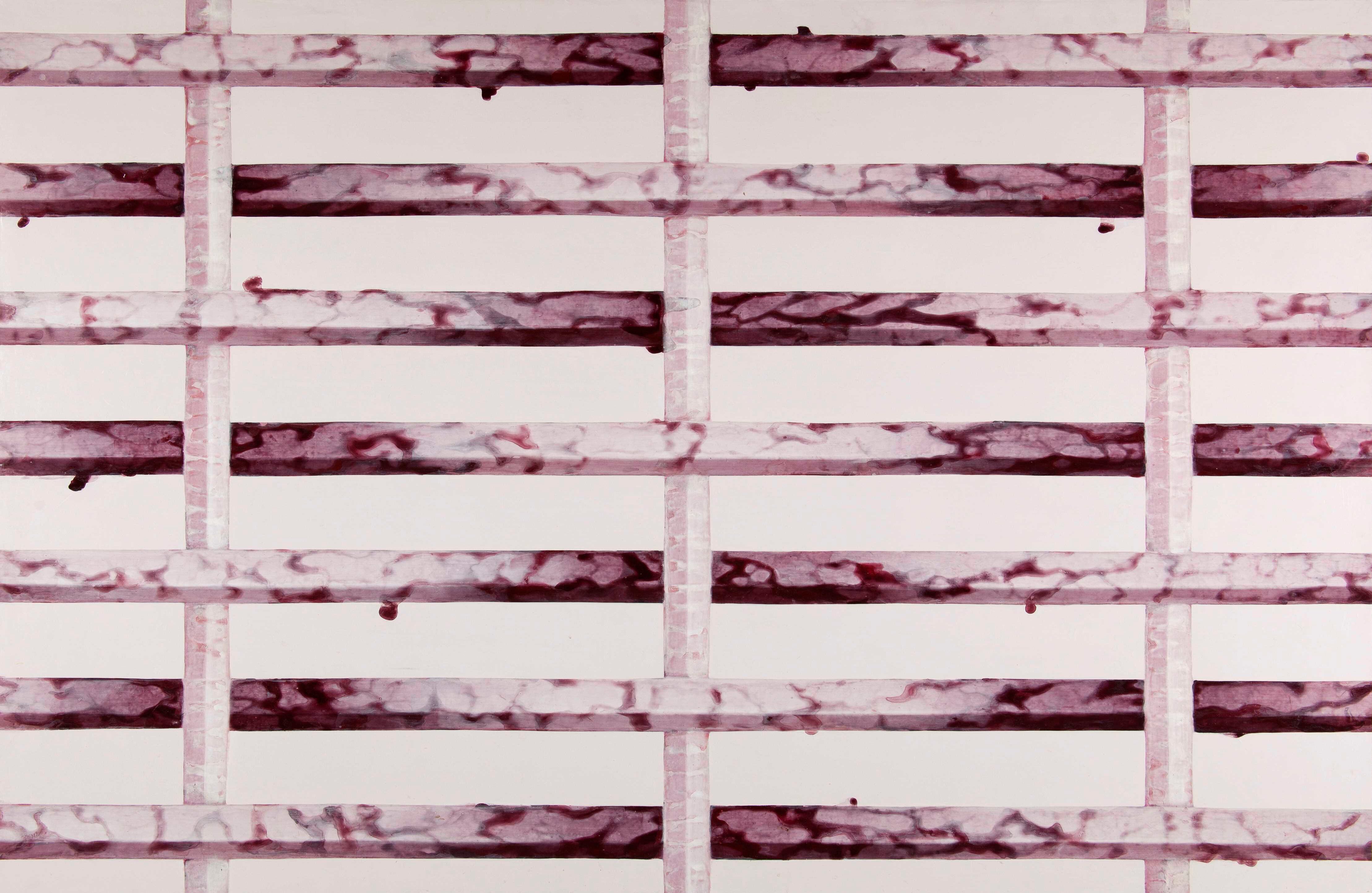 ‘En la trama personal’ (2004). Delcy Morelos. 153 x 209 cm. Óleo sobre tela