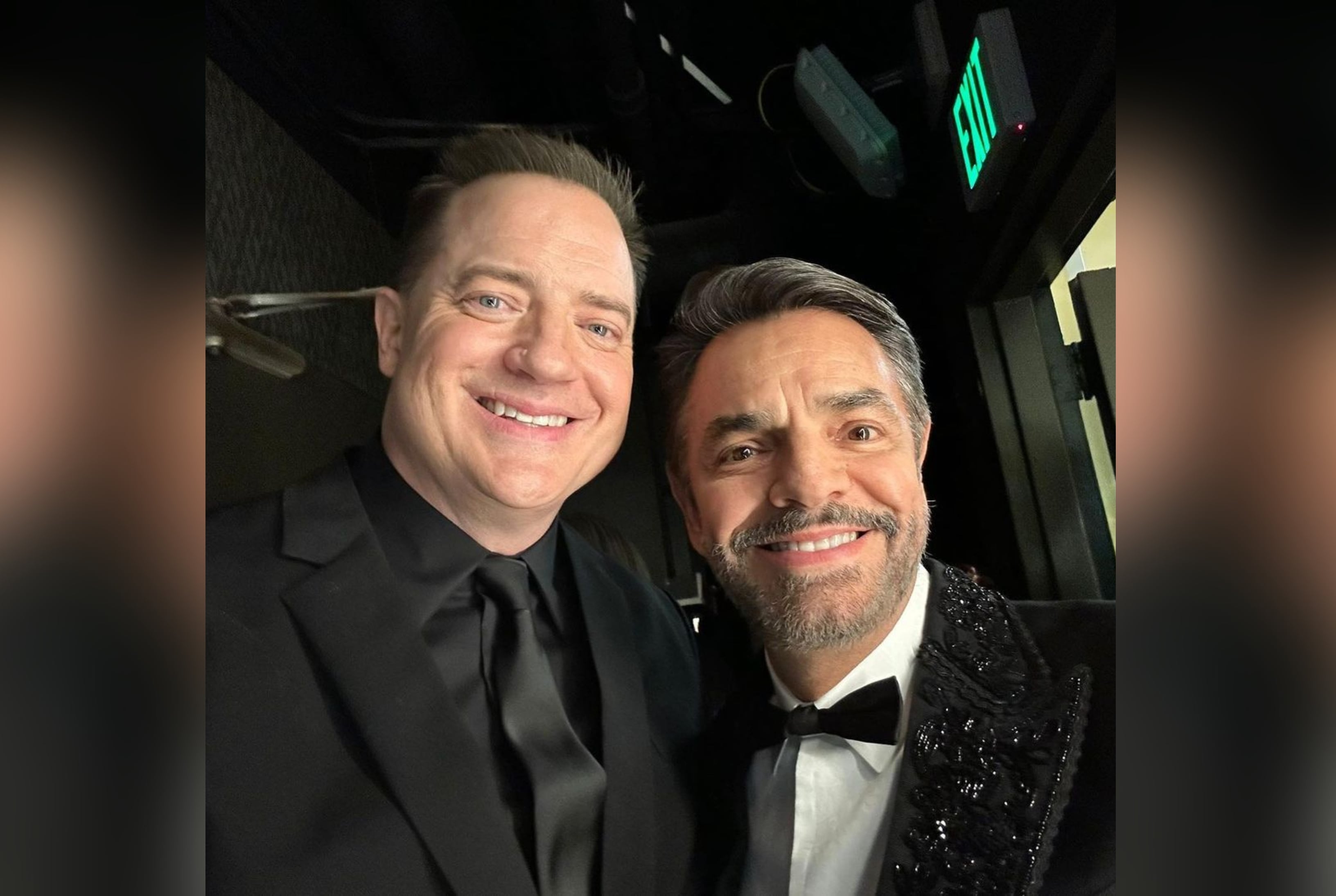 Brendan Fraser y Eugenio Derbez.