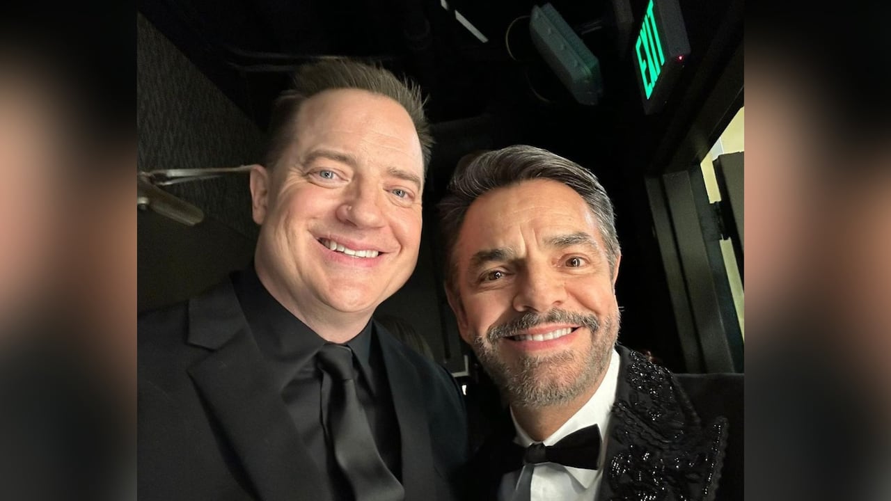 Brendan Fraser y Eugenio Derbez.