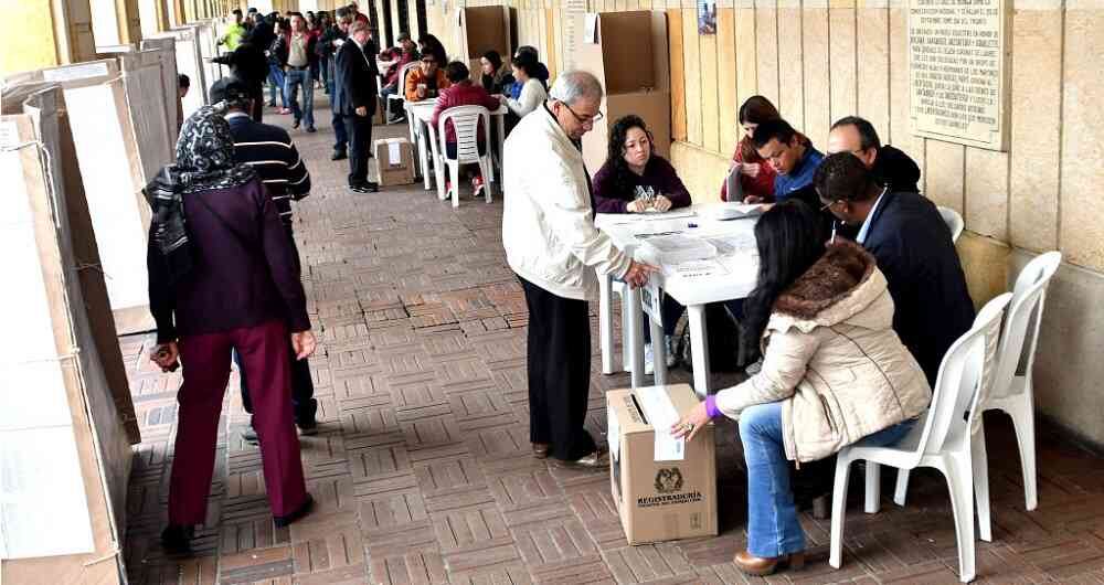 Votaciones Colombia. Getty