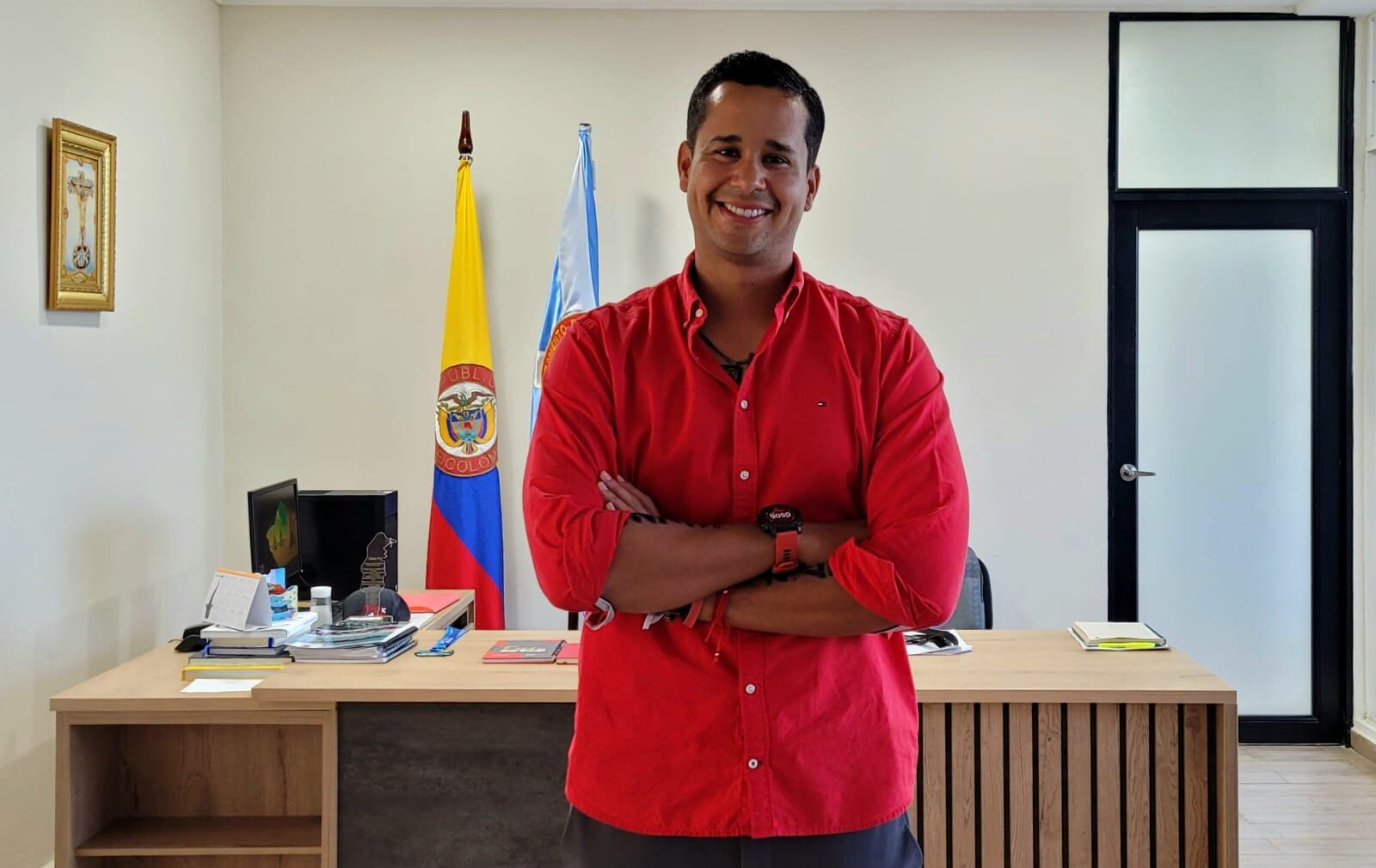 Nicolás Gallardo, gobernador San Andrés islas.