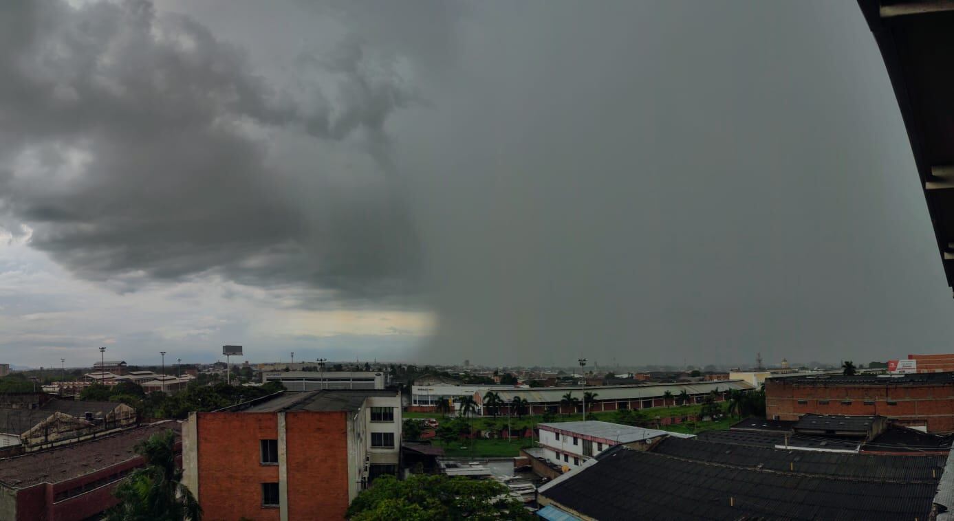 Lluvias cubren gran parte del norte y oriente de Cali.