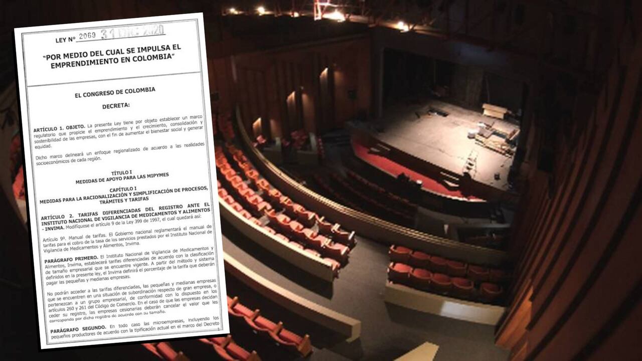 Once escenarios culturales recibirán un total de $3.382 millones. Entre ellos están el Teatro R 101, Casa Ensamble, Teatro Arlequín y Casa Teatrova.ia