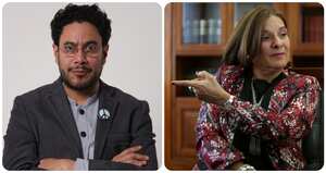 Iván Cepeda y Margarita Cabello.