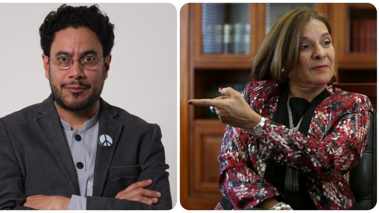 Iván Cepeda y Margarita Cabello. Autor: Anónimo.