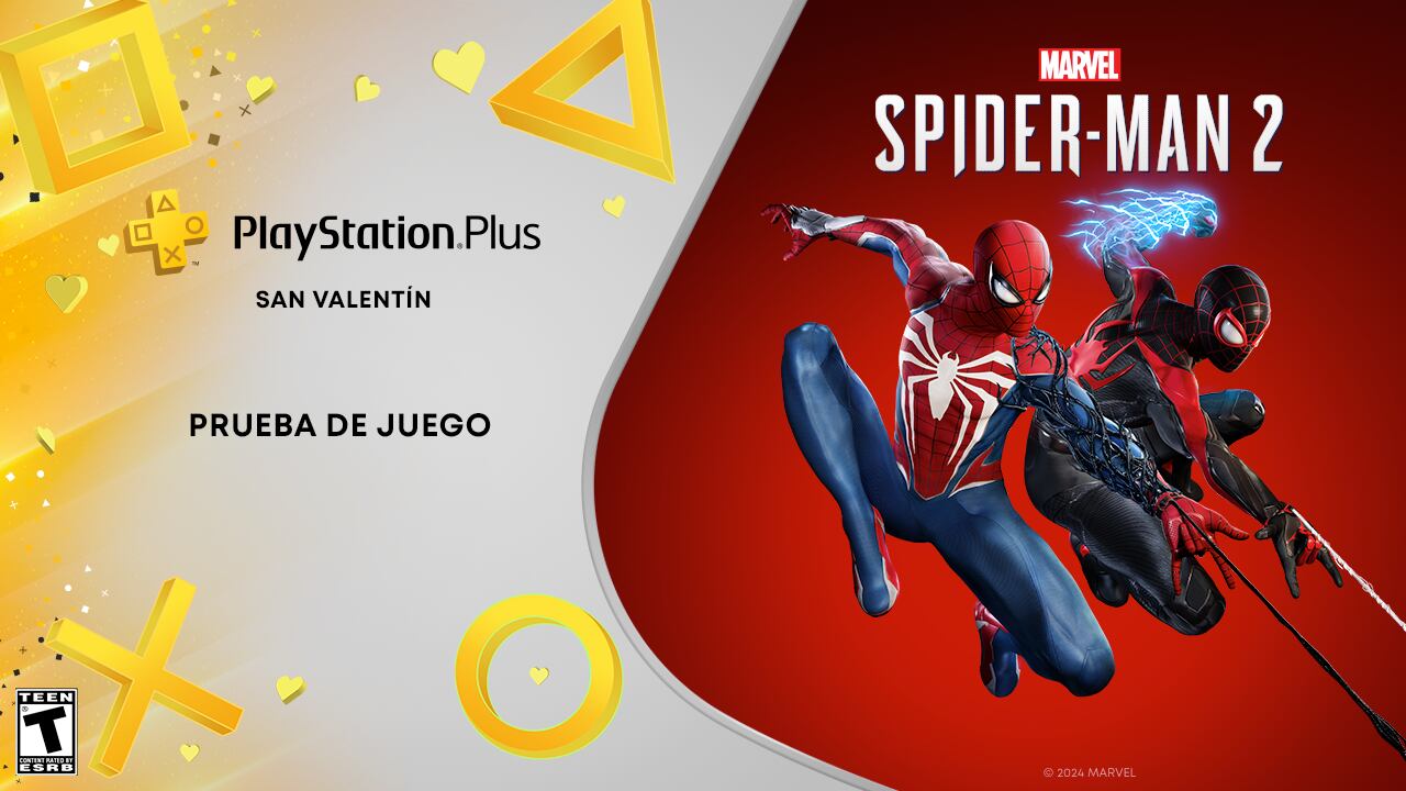 PlayStation ofrece una demo de Spider-Man 2  para la temporada de San Valentin