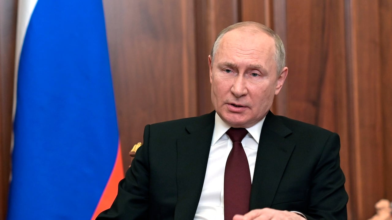 Vladimir Putin, presidente de Rusia.