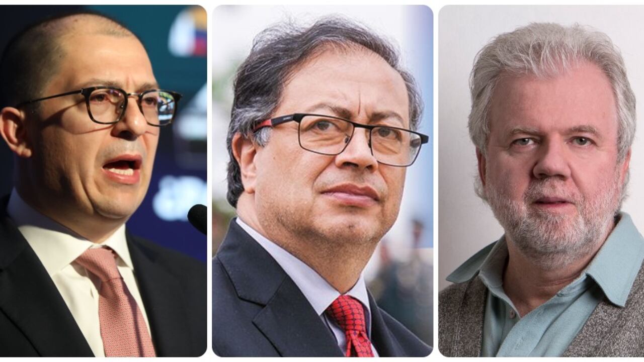 Francisco Barbosa, Gustavo Petro y Rodrigo Uprimny.